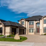 Comparison of a one-story and two-story custom home.