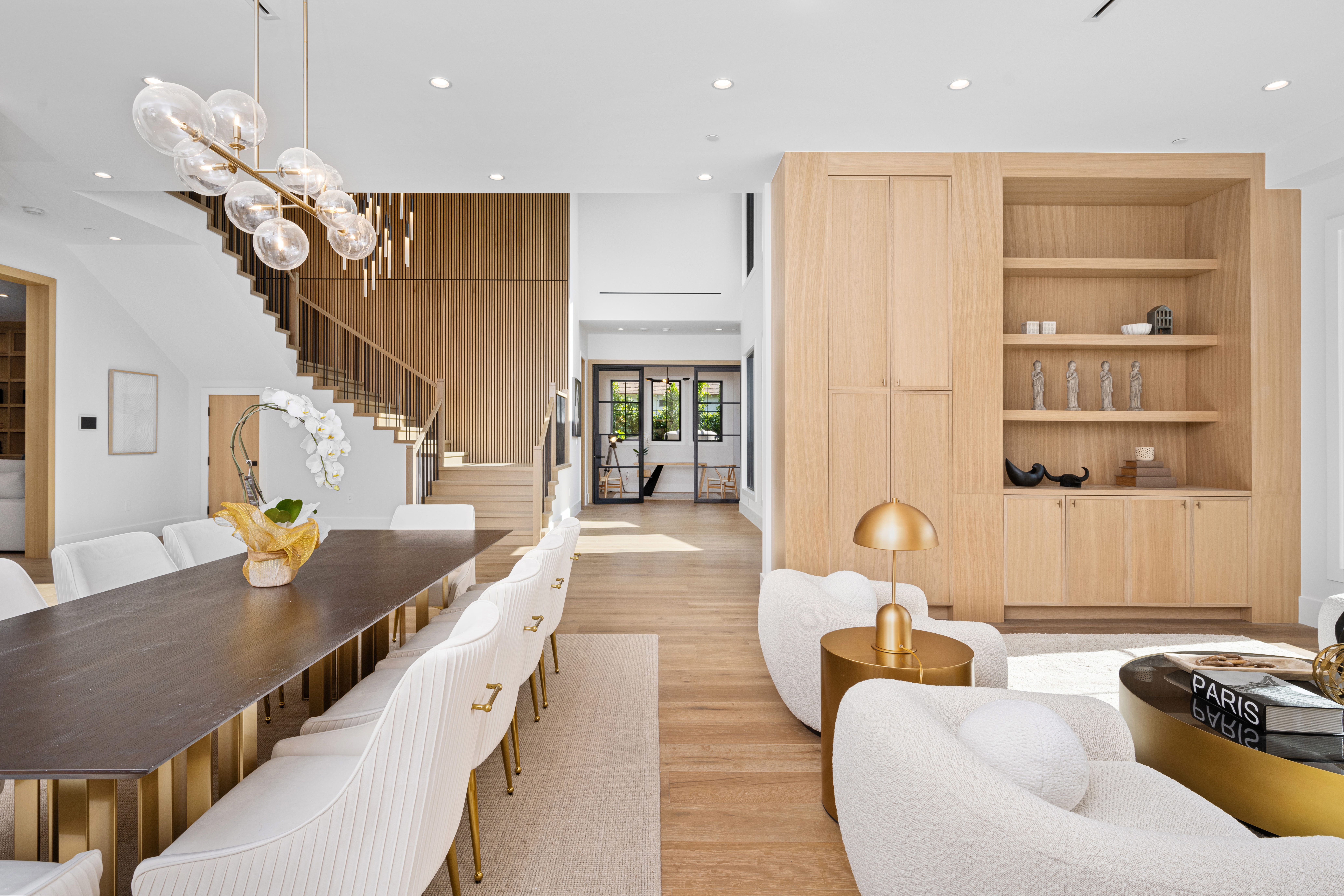 Timeless custom home interior designed with classic finishes and personalized details.