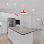 Custom home kitchen with premium upgrades that improve everyday living.